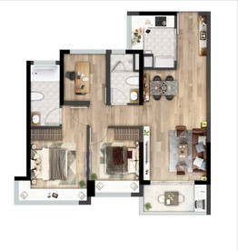 户型图 家配图 洋房图图片