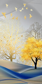 高端 高清现代玄关 TiF分层