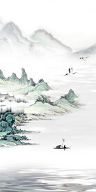 古风 玄关新高档画 TiF分层