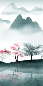 玄关意境新画 Tif分层