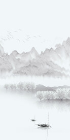 高雅 玄关意境新画 Tif分层