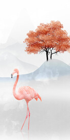 现代 玄关意境新画 Tif分层