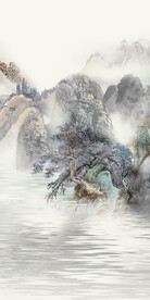 大气 玄关意境新画 Tif分层