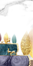 爆款 玄关高端新画 Tif分层