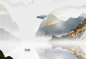 最新 中式爆款山水 TiF分层