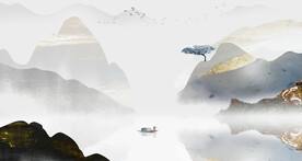 最新中式山水 TiF分层