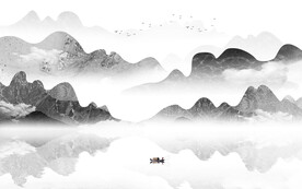 高端 中式爆款山水 TiF分层