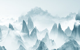 大气 简约高清山水 TiF分层