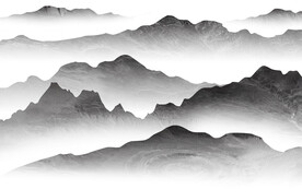 高雅 中式高清山水 Tif分层