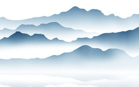 高端 中式高清山水 Tif分层