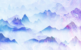 中式 清晰高清山水 TiF分层