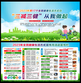 健康生活方式宣传月