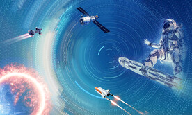 卡通 星空 宇航员