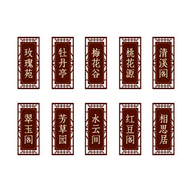 门牌