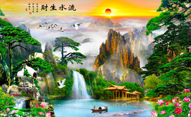 山水风景画