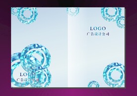 蓝圆圈子 书本封面