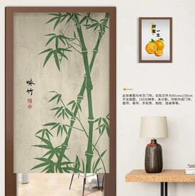 竹子门帘