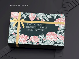 玫瑰茶礼盒设计