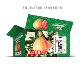 三红柚包装