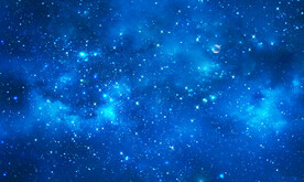蓝色宇宙星空背景