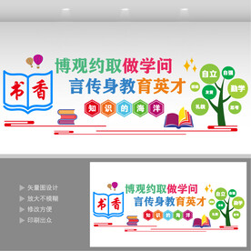 学校文化墙 