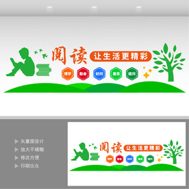 图书馆标语  