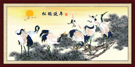 松鹤图