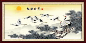 松鹤图