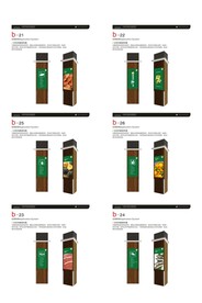 超市生鲜区立柱形象