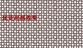 高清分层透明底仿铜丝夹丝打印图