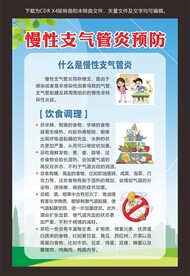 慢性支气管炎预防