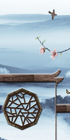 爆款 中式意境玄关 TIF分层