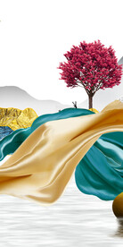 新传 简约图玄关画 TiF分层