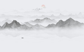 现代简约电视背景墙