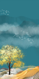 大气 清晰新玄关画 tif分层