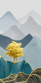 中式 极简新传玄关 tiF分层