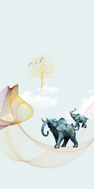 最新 高雅玄关新画 tiF分层