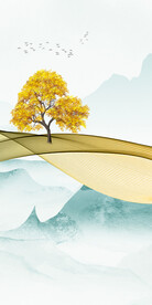 高雅 极简新玄关画 TiF分层