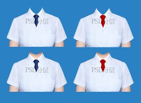 女医生白大褂套装psd