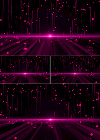 4K红色粒子晚会背景AE模板