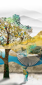 新传 欧式清晰玄关 TiF分层