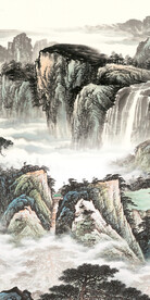 现代 中式最新玄关 tif分层