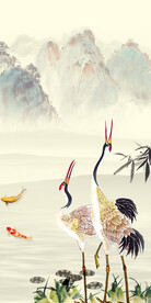 别墅 中式玄关新品 Tif分层