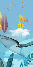 高档 新品欧式玄关 Tif分层