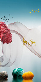 新品欧式玄关 Tif分层