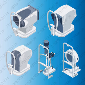 眼科检查设备2.5D