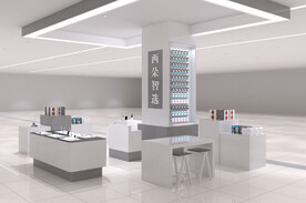 商场手机店设计案例效果图