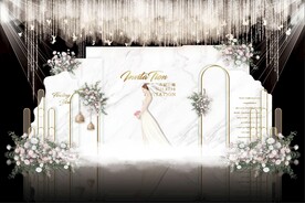 白色婚礼效果图