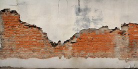 复古斑驳红砖水泥墙背景墙壁画
