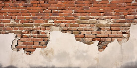 复古斑驳红砖水泥墙背景墙壁画